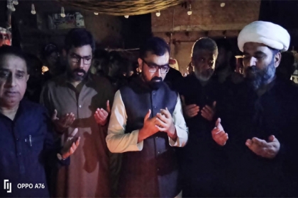شب عاشور سانحے کے شہداء نے راہ خدا اور حسینیت میں اپنے لہو کا نذرانہ پیش کیا ہم انہیں خراج عقیدت پیش کرتے ہیں، علامہ مقصود ڈومکی