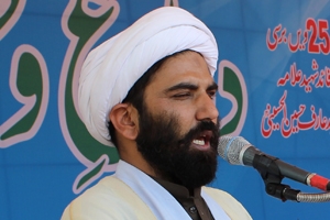 ہم حسینی ہیں، یزیدیت کو بے نقاب کرکے رسوا کرینگے، علامہ مقصود علی ڈومکی