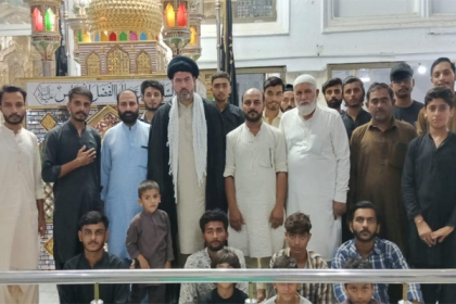 صدر ایم ڈبلیوایم پنجاب علامہ علی اکبر کاظمی کادورہ سرگردھا، مومنین کو یکم ربیع الاول کو اسلام آباد پہنچنے کی دعوت