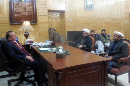 علامہ نیئرعباس کی سربراہی میں ایم ڈبلیوایم وفدکی گورنرگلگت بلتستان میر غضنفرعلی سے ملاقات