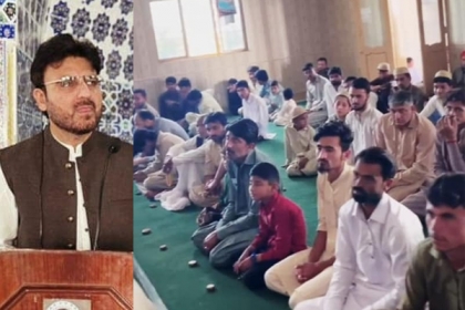 ایم ڈبلیوایم رہنما ناصرشیرازی کا امام موسی کاظم علیہ السلام کمپلیکس اسلام آباد کا دورہ