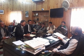 کمشنر آفس بلتستان میں عوامی ایکشن کمیٹی اور اہلیان چھومک کا اجلاس ، ضلعی انتظامیہ کیساتھ اہم نکات پر اتفاق