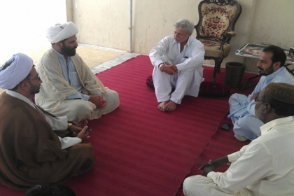 علامہ مقصودڈومکی کی سربراہی میں ایم ڈبلیوایم وفد کی سابق ممبر قومی اسمبلی شہاب الدین شاہ سے بیٹے کے انتقال پر تعزیت