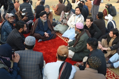 مجلس وحدت مسلمین پاکستان کے مرکزی رہنما علامہ سید ہاشم موسوی کی بلوچ مسنگ پرسنز کے اہل خانہ سے ملاقات اور اظہار یکجہتی