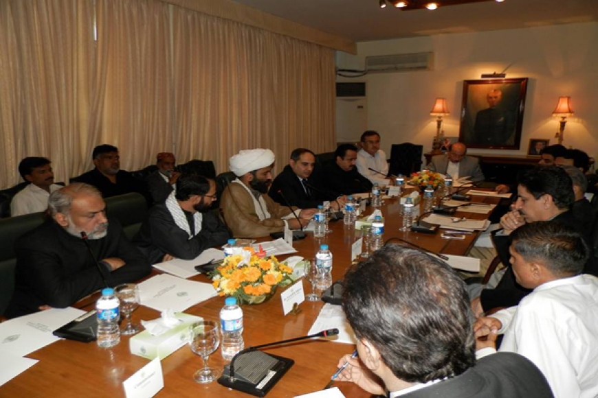 علامہ مقصود ڈومکی کی سربراہی میں شہداء کمیٹی جیکب آباد اور شکارپورکی وزیراعلیٰ سندھ سے ملاقات
