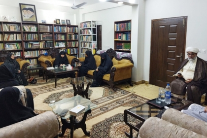 ملک میں درپیش مسائل کا حل یہ ہےکہ ہم اپنی تزویرات تبدیل کریں، علامہ راجہ ناصرعباس کی خواتین رہنماؤں سے گفتگو