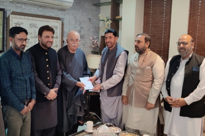 ایم ڈبلیوایم کے اعلیٰ سطح وفد کی سربراہ پی کے میپ محمودخان اچکزئی سے ملاقات ، استحکام پاکستان کانفرنس میں شرکت کی دعوت