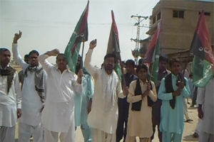 سندھ حکومت کی وارثان شہداء سے وعدہ خلافیوں کے خلاف ایم ڈبلیوایم کا نصیرآبا د میں احتجاج
