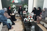 ایم ڈبلیوایم لیڈیز ونگ میں شمولیت اختیارکرنے والی اٹک کی خواتین کے وفد کی زہرانقوی سے ملاقات