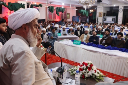 ہم نے فلسطین کی حمایت کو زندہ رکھنا ہے،ہمارے حکمران اور سیاستدان اُمت مسلمہ سے نہیں ہیں، علامہ راجہ ناصر عباس جعفری