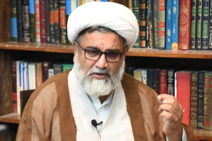 عوام کسی غیر ملکی تسلط کو قبول نہیں کرے گی حکمران اپنے غیر ملکی آقاؤں کی ایماء پر پاکستان کی سالمیت کیلئےخطرہ بن چکے ہیں ،علامہ راجہ ناصرعباس