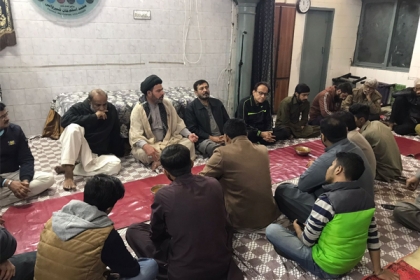 علامہ علی اکبر کاظمی کا اسلام پورہ کا دورہ، اہل علاقہ کوآزادی فلسطین مارچ میں شرکت کی دعوت