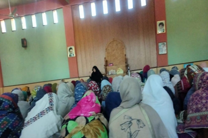 مجلس وحدت مسلمین گلگت شعبہ خواتین کے زیر اہتمام ایام فاطمیہ کی مجالس اختتام پذیر