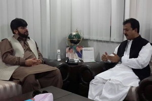 ایم ڈبلیو ایم کراچی کے رہنماعلی حسین نقوی کی مسلم لیگ ق کے رہنما حلیم عادل شیخ سے ملاقات