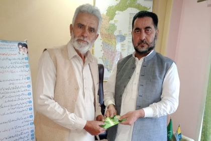 صوبیدار (ر) سید منیر حسین کاظمی ایم ڈبلیوایم آزاد جموں کشمیر مہاجرین مقیم پاکستان ونگ کے کوآرڈینیٹر نامزد
