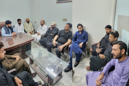 پولیٹیکل سیکریٹری ایم ڈبلیوایم سندھ علی حسین نقوی کا دورہ حیدرآباد، ایم ڈبلیوایم اور پی ٹی آئی کے درمیان سیاسی اشتراک عمل کا فیصلہ