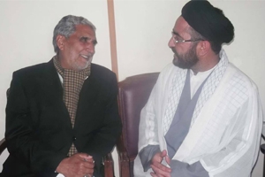 علامہ تصور جوادی کی مرکزی نائب صدر ایس یو سی پاکستان سید محمود حسین بخاری سے ملاقات
