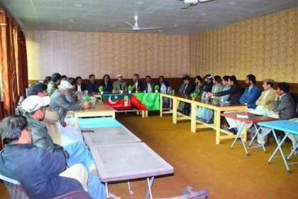 پی ٹی آئی امیدوار حلقہ 5نگرپروفیسرذاکر حسین شیخ ایم ڈبلیوایم کے نامزد امیدوار ڈاکٹرحاجی رضوان علی کے حق میں دستبردار ہونے کا اعلان