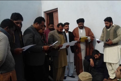 عامرعباس رضوی ایم ڈبلیوایم ضلع لاہورعلامہ اقبال ٹاون یونٹ کے آرگنائزر نامزد