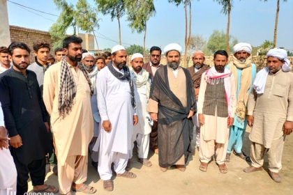  جنوبی پنجاب کی پسماندگی حکومت کی بے توجہی کو ظاہر کرتی ہے سیلاب سے ہونے والی تباہی کے باوجود حکومتی کارکردگی افسوسناک ہے،علامہ مقصودڈومکی