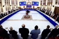 علامہ راجہ ناصرعباس جعفری اسلامی بیداری کی سپریم کونسل کے نویں اجلاس میں شرکت کیلئے بغدادپہنچ گئے
