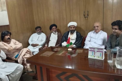 ایم ڈبلیوایم رہنماعلامہ مقصود ڈومکی کی پشتونخوا میپ کے رہنماؤں سے ملاقات، مختلف امور پر گفتگو