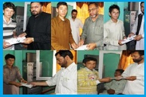 ایم ڈبلیوایم بلتستان کیجانب سے 400 مستحق یتیم طلباء میں لاکھوں روپے کے وظائف تقسیم