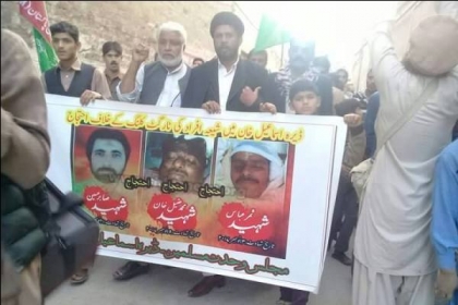 ڈیرہ اسماعیل خان، شیعہ ٹارگٹ کلنگ کے خلاف ایم ڈبلیو ایم کی احتجاجی ریلی اور علامتی دھرنا