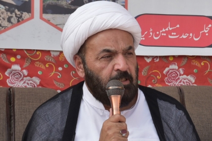 3 دسمبر کوہاٹ کچہ پکہ کے مقام پر آزادی فلسطین مارچ کے عنوان سے بڑا اجتماع منعقدہو گا،علامہ جہانزیب جعفری