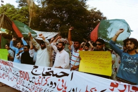 گرمی ولوڈشیڈنگ سے 1200سے زائدشہریوں کی ہلاکت ،کے الیکٹرک اور حکومت کے خلاف ایم ڈبلیوایم کا احتجاج