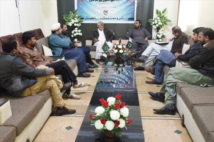 ایم ڈبلیوایم ڈیرہ اسماعیل خان کی کابینہ کی اسدعباس نقوی سے اسلام آباد میں ملاقات