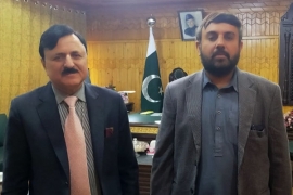 ایم ڈبلیوایم کے مرکزی پولیٹیکل سیکریٹری اسدنقوی کی چیف الیکشن کمشنر جی بی راجہ شہباز خان سے ملاقات