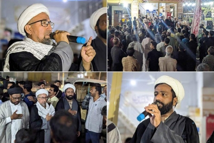 یومِ انہدام جنت البقیع، ایم ڈبلیو ایم ضلع غربی کراچی کے تحت مجلسِ عزا اور ماتمی ریلی کا انعقاد