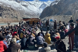 اس وقت ملک میں لاقانونیت اور فسطائیت کی انتہا ہے ، ممبر جی بی اسمبلی ورہنما ایم ڈبلیوایم شیخ اکبر رجائی کا علماءکی جبری گمشدگی پر احتجاجی دھرنے سے خطاب