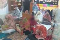 مجلس وحدت مسلمین شعبہ خواتین ضلع لاھور کے بی بی پاکدامن یونٹ کے تحت اعمال نیمہ شعبان کا انعقاد
