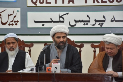 دین مقدس اسلام شیطانی استکباری اور استعماری عزائم کے سامنے سب سے بڑی رکاوٹ ہےاسی لیئے شعائر اسلامی پر حملے جاری ہیں، علامہ مقصود ڈومکی
