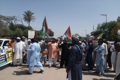 جبری گمشدہ افراد کے اہل خانہ ارباب اختیارسے انصاف طلب کررہے ہیں، ایم ڈبلیوایم ٹھٹھہ