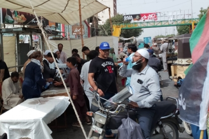 ایم ڈبلیوایم کراچی ڈویژن کی جانب سے شاہراہ پاکستان پر ہیٹ اسٹروک سے بچاؤ کیلئے سبیل امام حسینؑ کا اہتمام