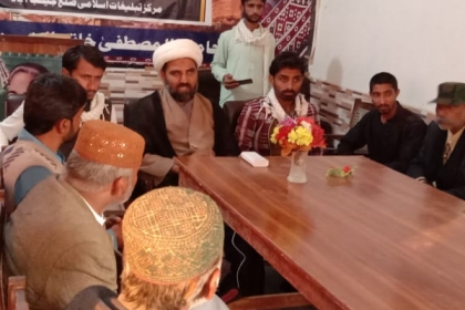  دین اسلام دین فطرت ہے جو نجات انسانی کا ضامن ہے،علامہ مقصودڈومکی