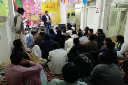 مشہد مقدس ، ایم ڈبلیو ایم کے زیراہتمام ولادت باسعادت امام زمانہ علیہ السلام کے موقع پر جشن کا اہتمام