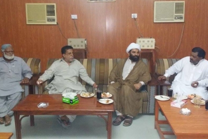 علامہ مقصودڈومکی کی پیپلز پارٹی بلوچستان کے صوبائی صدرمیر صادق عمرانی سے ملاقات