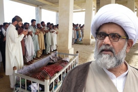 علامہ راجہ ناصرعباس ودیگر قائدین کا علامہ مقصودڈومکی کے سسرمحترم کے انتقال پر اظہار تعزیت