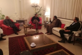 ایم ڈبلیوایم اور پی ٹی آئی کی کوآرڈینیشن کمیٹی کا اجلاس، زائرین، متحدہ علماءبورڈ اور تہران امبیسی کے مسائل پر گفتگو