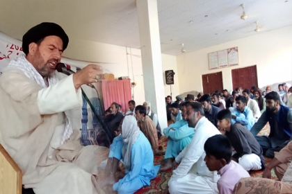 صدر ایم ڈبلیوایم پنجاب علامہ علی اکبرکاظمی کا جڑانوالہ میں ر میلاد مسعود حضرت امام زمان (ع) سے خطاب