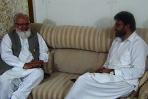 ناصر شیرازی سے لیاقت بلوچ کی ملاقات، ملکی اور بین الاقوامی صورتحال پر تبادلہ خیال