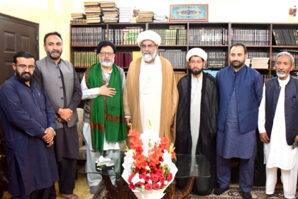 آغا علی رضوی کی سربراہی میں ایم ڈبلیوایم گلگت بلتستان کے اعلیٰ سطح وفد کی چیئرمین ایم ڈبلیوایم علامہ راجہ ناصرعباس سے ملاقات ،سینیٹر منتخب ہونے پر مبارکباد