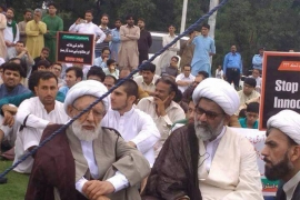 اہم خبر!علامہ راجہ ناصرعباس  وارثان شہدائے پاراچنارسے اظہار یکجہتی کیلئے اسلام آباد میں دھرنا دیکر بیٹھ گئے
