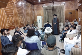 ایم ڈبلیوایم سیکریٹریٹ لاہور میں صمیمی نشست ، وائس چیئرمین علامہ سید احمد اقبال رضوی کا خطاب