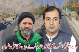 وزیراعلیٰ گلگت بلتستان کے دورہ سکردو کا خیرمقدم کرتے ہیں، آغا علی رضوی