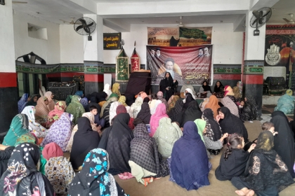 برسی امام خمینیؒ، ایم ڈبلیوایم وومن ونگ کی جانب سے پشاور میں فکری نشست کا انعقاد